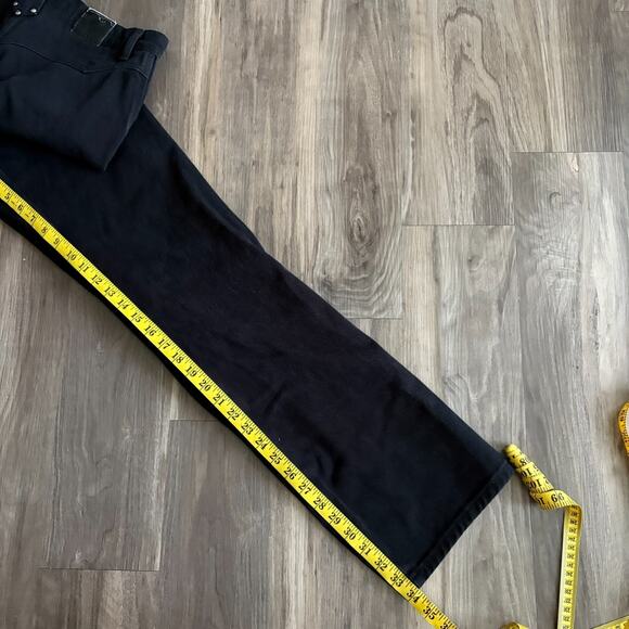 Vintage Rockies Jeans Women's Size 15/16 High Rise Western Denim Jeans 34 Inseam - Picture 7 of 9